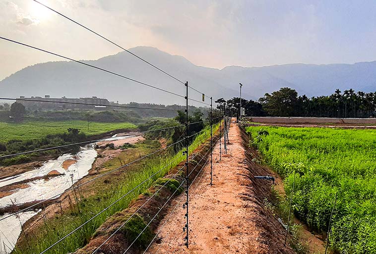 Elephant Control Fence Image - Agrifenz®